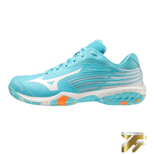 Giày Mizuno Wave Claw 2 - xanh trắng