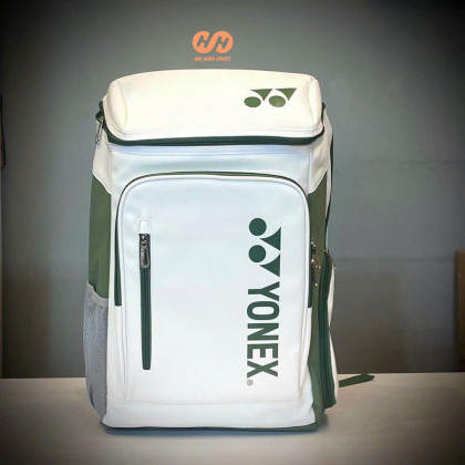 Balo Yonex 1408 - Trắng chữ xanh lá