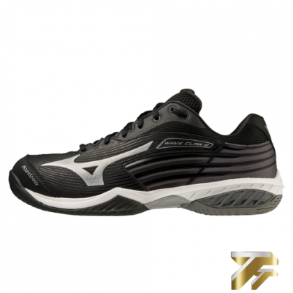 Giày Mizuno Wave Claw 2 - đen bạc trắng