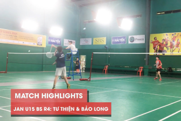 Highlights JWS 2021 (Tháng 1) | BS U15 Vòng 4 (Bảng dưới): Diệp Tư Thiện vs Châu Bảo Long