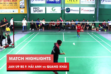 Highlights JWS 2021 (Tháng 1) | BS U9 Chung kết: Lê Hải Anh vs Đặng Quang Khải