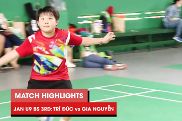 Highlights JWS 2021 (Tháng 1) | BS U9 Tranh hạng Ba: Nguyễn Minh Trí Đức vs Phạm Gia Nguyễn