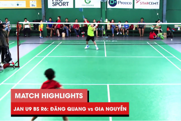 Highlights JWS 2021 (Tháng 1) | BS U9 Vòng 6 (Bảng dưới): Nguyễn Đăng Quang vs Phạm Gia Nguyễn