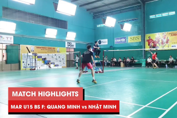 Highlights | JWS 2021 (Tháng 3) | BS U15 Chung kết: Trần Quang Minh vs Lương Nhật Minh