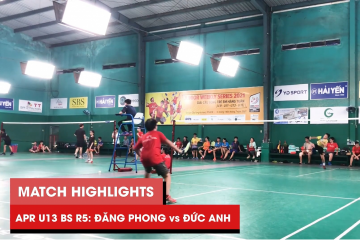 Highlights | JWS 2021 (Tháng 4) | BS U13 Vòng 5 (Bảng dưới): Nguyễn Đăng Phong vs Trần Đức Anh