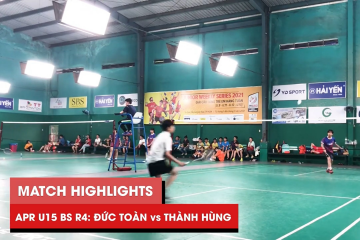 Highlights | JWS 2021 (Tháng 4) BS U15 Vòng 4 (Bảng dưới): Huỳnh Đức Toàn vs Nguyễn Tiến Thành Hùng