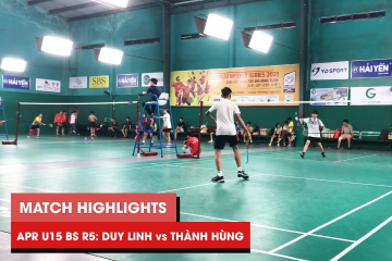 Highlights | JWS 2021 (Tháng 4) BS U15 Vòng 5 (Bảng dưới): Nguyễn Duy Linh vs Nguyễn Tiến Thành Hùng