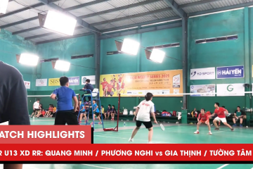 Highlights | JWS 2021 (Tháng 4) | XD U13 Vòng tròn: Quang Minh/Phương Nghi vs Gia Thịnh/Tường Tâm