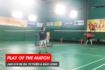 Play of the match | JWS 2021 (Tháng 1) | BS U15 Vòng 4 (Bảng dưới): Diệp Tư Thiện vs Châu Bảo Long