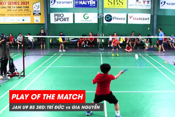 Play of the match | JWS 2021 (Tháng 1) | BS U9 Tranh hạng Ba: Nguyễn Minh Trí Đức vs Phạm Gia Nguyễn