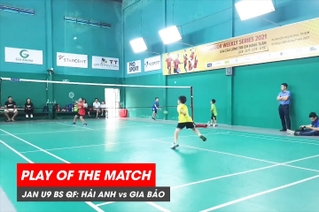 Play of the match | JWS 2021 (Tháng 1) | BS U9 Tứ kết: Lê Hải Anh vs Phạm Nguyễn Gia Bảo