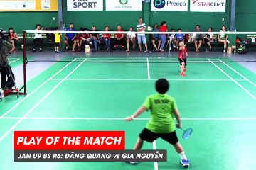 Play of the match JWS 2021 (Tháng 1) BS U9 Vòng 6 (Bảng dưới): Nguyễn Đăng Quang vs Phạm Gia Nguyễn