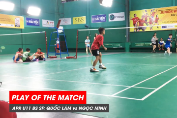 Play of the match | JWS 2021 (Tháng 4) | BS U11 Bán kết: Nguyễn Quốc Lâm vs Phạm Ngọc Minh