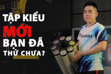 Tập cầu lông kiểu mới tại TT Badminton (A new way to train badminton at TT Badminton)