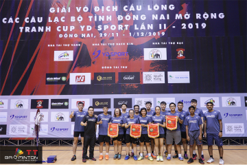 TT Badminton tham gia Giải các CLB Đồng Nai mở rộng - Tranh cup YD năm 2019